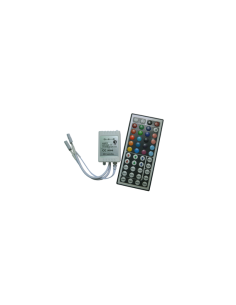 Контроллер RGB для разноцветных светодиодных светильников 12V 144 Вт. / 24V 288 Вт. с большим ИК-пультом ДУ