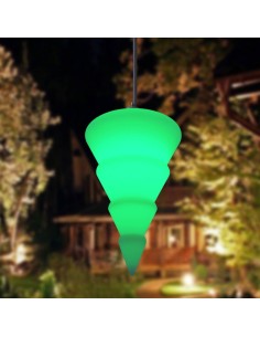 Подвесной светильник LED TORN c разноцветной RGB подсветкой и пультом ДУ IP65