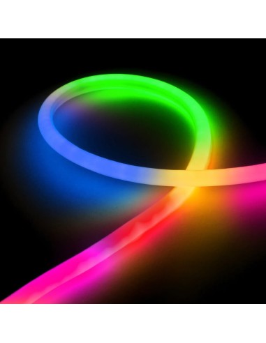 Гибкий неон LED Neon 360° круглый 18 мм RGB IP65 220V