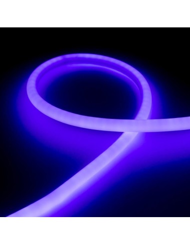 Гибкий неон LED Neon 360° круглый 14 мм синий IP65 220V