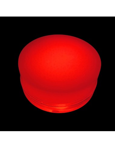 Грунтовый светильник 50 мм LED Lumbrus Spot красный IP68