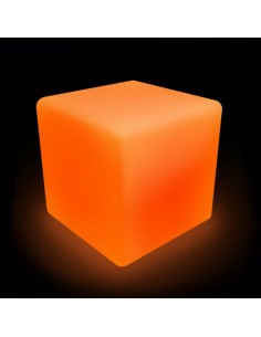 Светильник куб LED CUBE 75 см разноцветный RGB с пультом ДУ IP65 220V