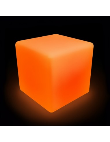 Светильник куб LED CUBE 75 см разноцветный RGB с пультом ДУ IP65 220V