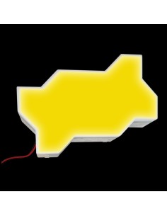 Светодиодная тротуарная плитка LED Lumbrus Зигзаг жёлтая IP68 2