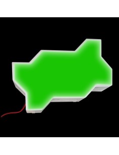 Светодиодная тротуарная плитка LED Lumbrus Зигзаг зелёная IP68 2