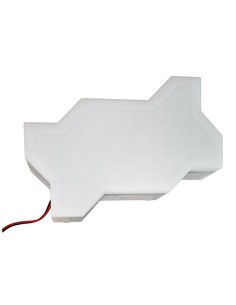 Светодиодная тротуарная плитка LED Lumbrus Зигзаг RGB IP68