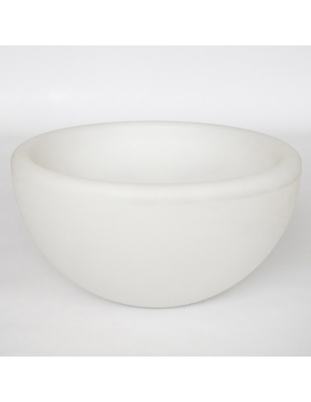 Кашпо с подсветкой Полусфера 100 см LED Garda белое 220V Кашпо с подсветкой Полусфера 100 см LED Garda белое 220V