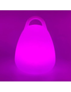 Настольная лампа с ручкой LED HANDLE с разноцветной RGB подсветкой и пультом ДУ IP65 220V