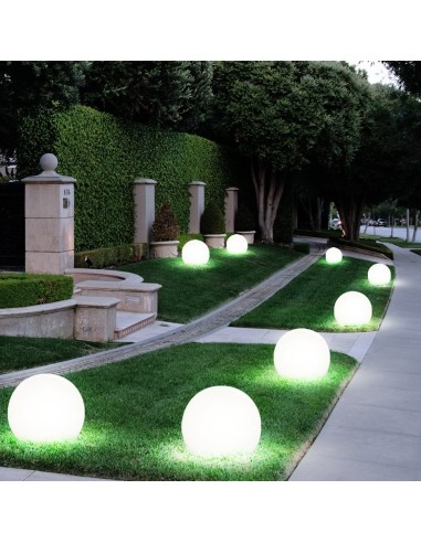 Уличный светильник Шар 40 см LED Ball Exterior белый IP65