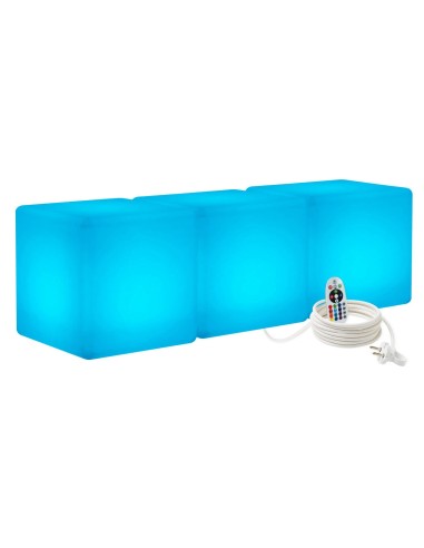 Скамейка с подсветкой LED Cubes T30 RGB 220V
