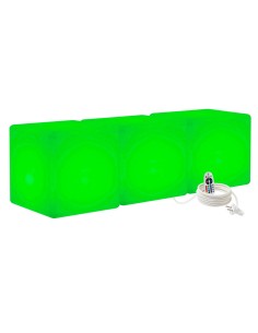 Скамейка с подсветкой LED Cubes T40 RGB 220V