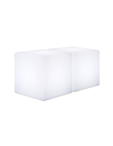 Скамейка с подсветкой LED Cubes D50 белая 220V