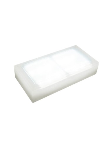 Светодиодная брусчатка 200x100 мм LED Lumbrus City белая IP68