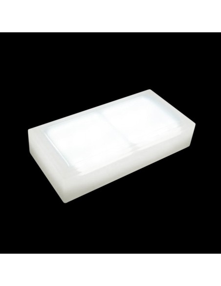 Светодиодная брусчатка 200x100 мм LED Lumbrus City белая IP68 Светодиодная брусчатка 200x100 мм LED Lumbrus City белая IP68