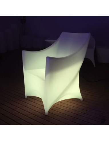 Кресло с подсветкой LED Helmond-1 RGB