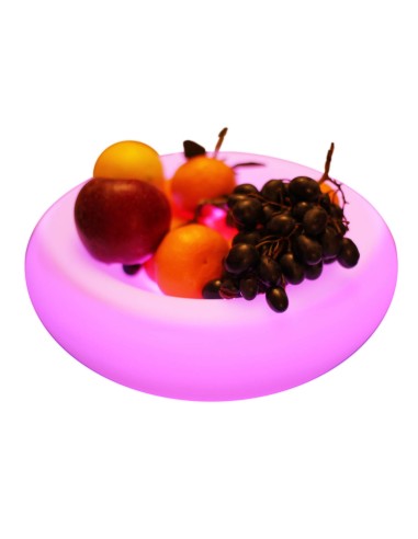 Ваза для фруктов с подсветкой LED Plate-1 RGB с аккумулятором