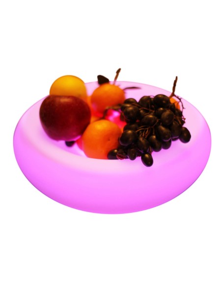 Ваза для фруктов с подсветкой LED Plate-1 RGB с аккумулятором Ваза для фруктов с подсветкой LED Plate-1 RGB с аккумулятором
