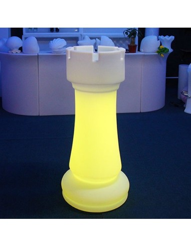 Светильник шахматная фигура Ладья LED Chess RGB с аккумулятором