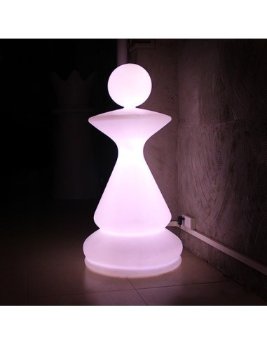 Светильник шахматная фигура Пешка LED Chess RGB с аккумулятором