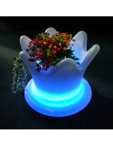 Светильник шахматная фигура Ферзь (королева) LED Chess RGB с аккумулятором