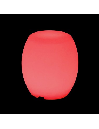 Светящийся стул-табурет LED DRUM 51x51x42 см c разноцветной RGB подсветкой и пультом ДУ IP65 220V