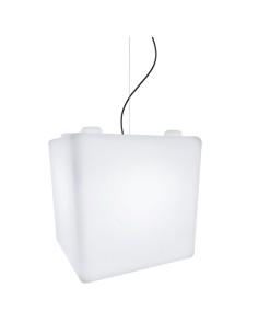 Подвесной светильник Куб 40 см LED Cube Premium белый