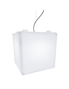 Подвесной светильник Куб 50 см LED Cube Premium белый 2
