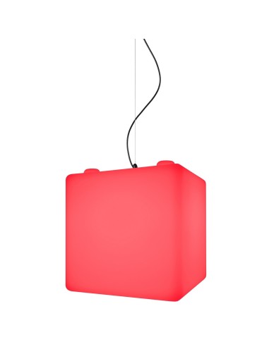 Подвесной светильник Куб 30 см LED Cube Premium RGB