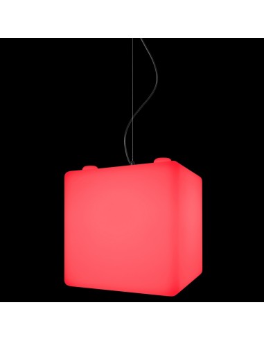 Подвесной светильник Куб 30 см LED Cube Premium RGB
