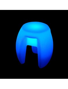 Светящийся стул-табурет с аккумулятором LED TRIPOD 41x41x41 см с RGB подсветкой и пультом ДУ IP65 2