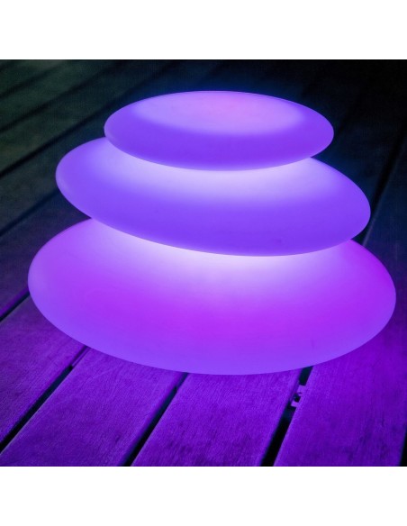 Садовый уличный светильник Дзен LED ZEN c разноцветной RGB подсветкой и пультом ДУ IP65 220V Садовый уличный светильник Дзен LED ZEN c разноцветной RGB подсветкой и пультом ДУ IP65 220V