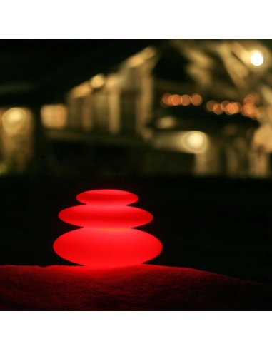 Беспроводной светильник Дзен LED ZEN многоцветный RGB с пультом ДУ и аккумулятором