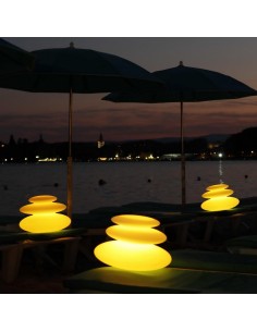 Беспроводной светильник Дзен LED ZEN многоцветный RGB с пультом ДУ и аккумулятором 2
