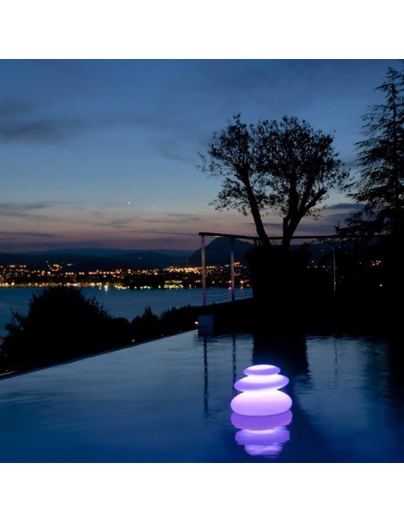 Беспроводной светильник Дзен LED ZEN многоцветный RGB с пультом ДУ и аккумулятором Беспроводной светильник Дзен LED ZEN многоцветный RGB с пультом ДУ и аккумулятором