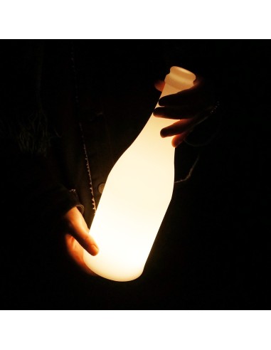 Беспроводной светильник Бутылка LED BOTTLE многоцветный RGB с пультом ДУ и аккумулятором