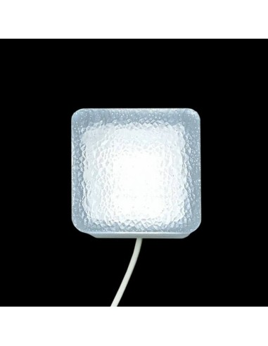 Светодиодная брусчатка 50x50 мм LED Lumbrus Brick белая IP68