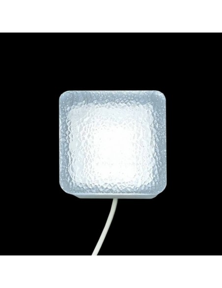Светодиодная брусчатка 50x50 мм LED Lumbrus Crystal белая IP68 Светодиодная брусчатка 50x50 мм LED Lumbrus Crystal белая IP68