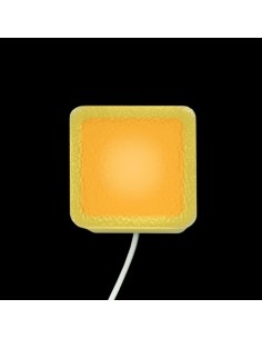 Светодиодная брусчатка 50x50 мм LED Lumbrus Brick жёлтая IP68 2