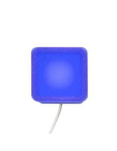 Светодиодная брусчатка 50x50 мм LED Lumbrus Brick синяя IP68