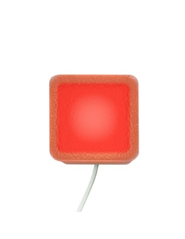 Светодиодная брусчатка 50x50 мм LED Lumbrus Brick красная IP68