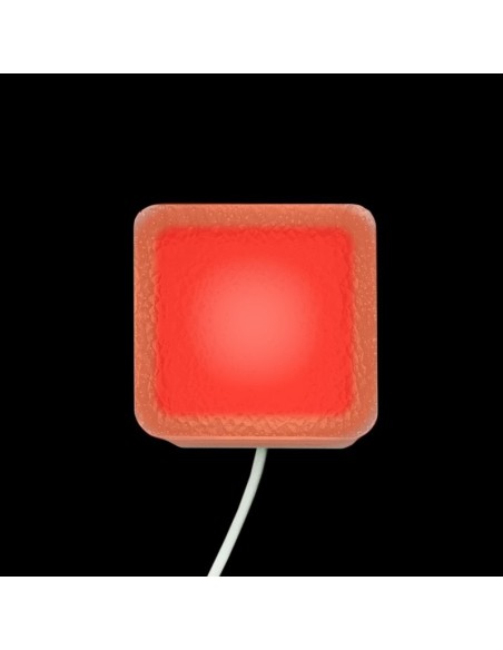 Светодиодная брусчатка 50x50 мм LED Lumbrus Brick красная IP68 Светодиодная брусчатка 50x50 мм LED Lumbrus Brick красная IP68