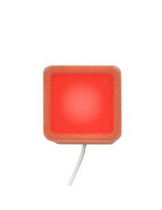 Светодиодная брусчатка 50x50 мм LED Lumbrus Crystal красная IP68