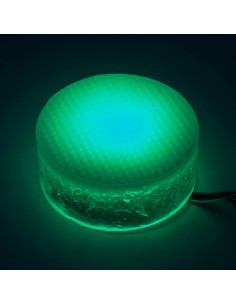 Грунтовый светильник 120 мм LED Lumbrus Spot зелёный IP68