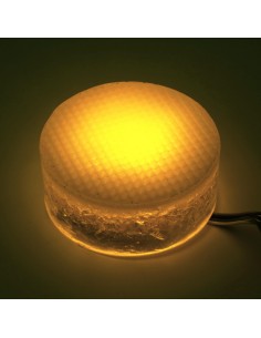 Грунтовый светильник 100 мм LED Lumbrus Spot жёлтый IP68