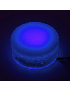 Грунтовый светильник 100 мм LED Lumbrus Spot синий IP68