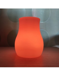 Светящаяся ваза для цветов LED VASE c разноцветной RGB подсветкой и пультом ДУ IP65 220V