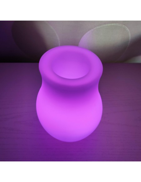 Светящаяся ваза для цветов LED VASE c разноцветной RGB подсветкой и пультом ДУ IP65 220V Светящаяся ваза для цветов LED VASE c разноцветной RGB подсветкой и пультом ДУ IP65 220V