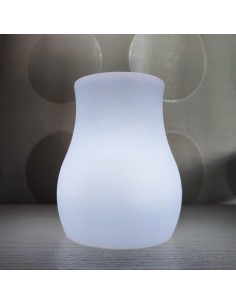 Светящаяся ваза для цветов LED VASE c белой светодиодной подсветкой IP65 220V