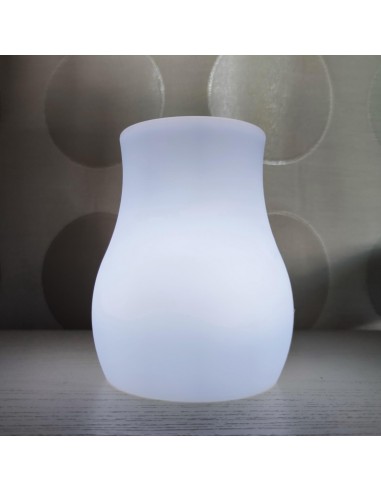 Светящаяся ваза для цветов LED VASE c белой светодиодной подсветкой IP65 220V