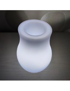 Светящаяся ваза для цветов LED VASE c белой светодиодной подсветкой IP65 220V 2